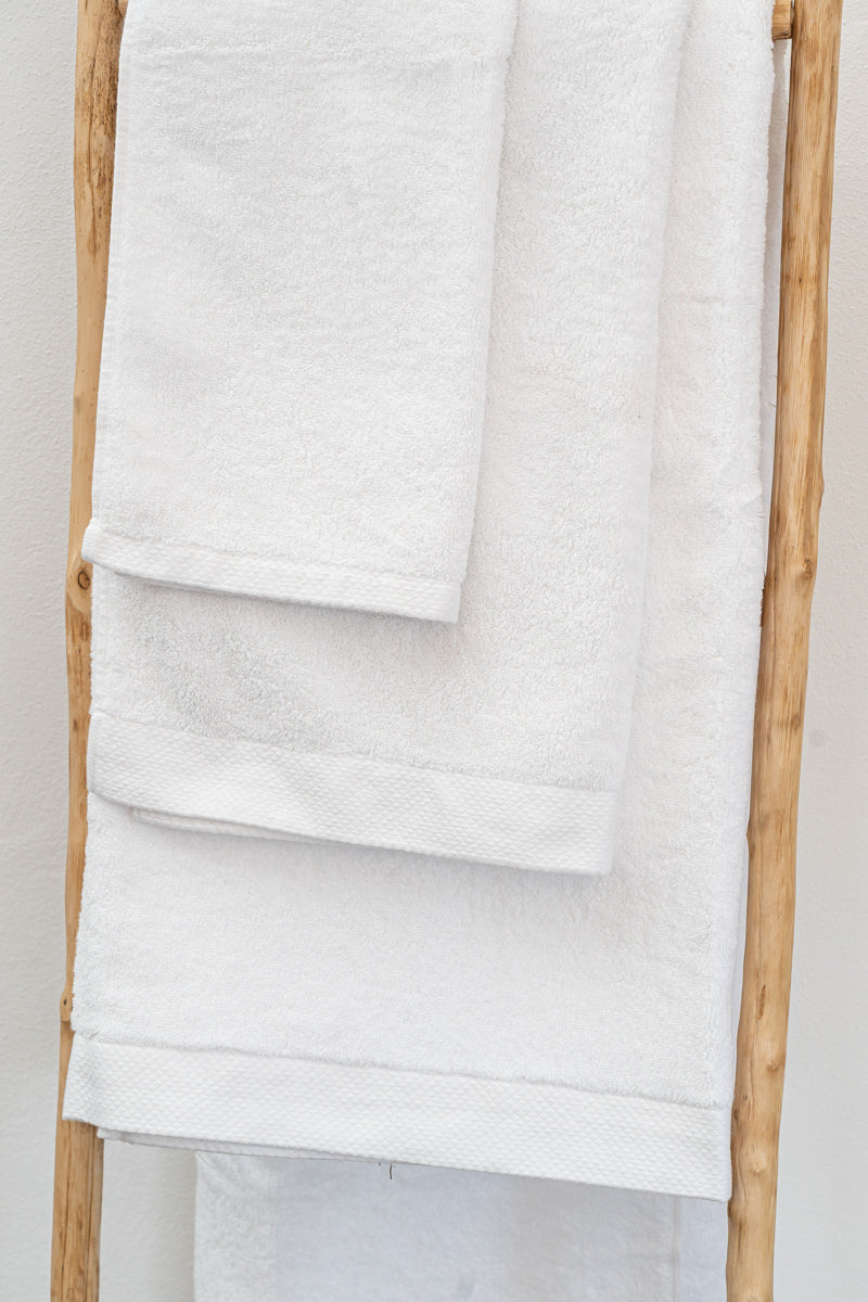 TRIS ASCIUGAMANI IN SPUGNA 500 GR