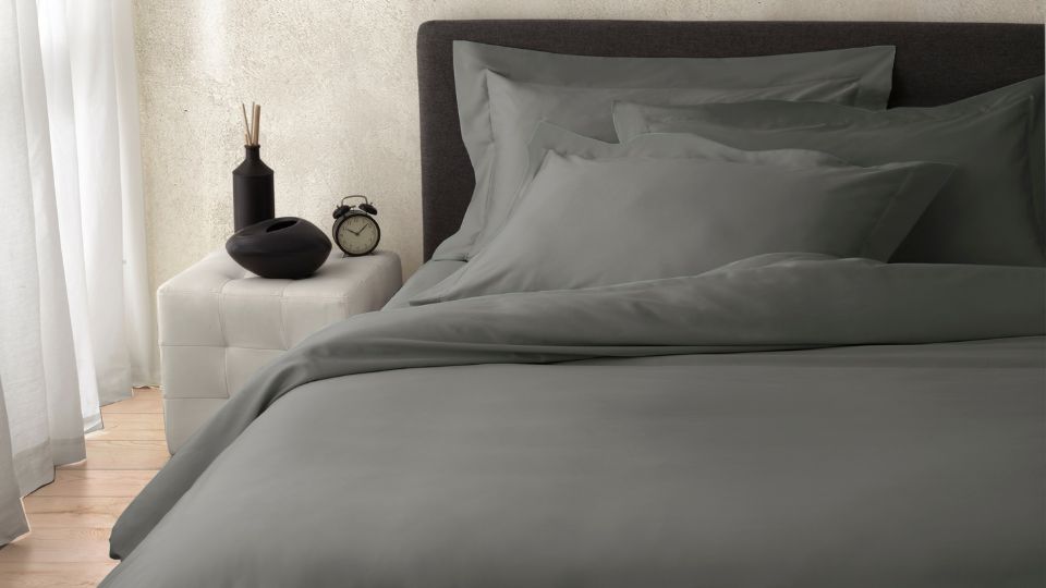 COMPLETO LENZUOLA MATRIMONIALI IN PERCALLE 80 fili ITALIA MIS. 250X300