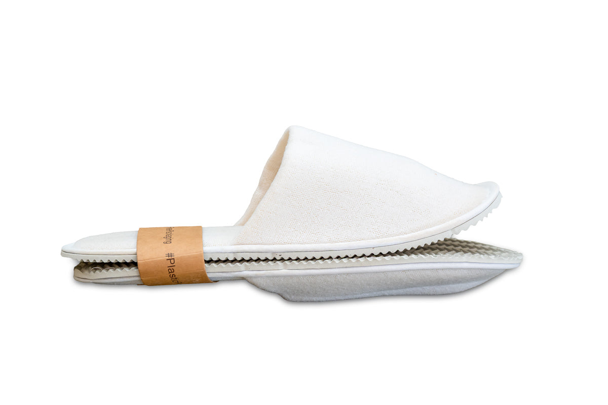 CIABATTINA CHIUSA PER HOTEL / SPA CON GOMMA ANTISCIVOLO 4 MM