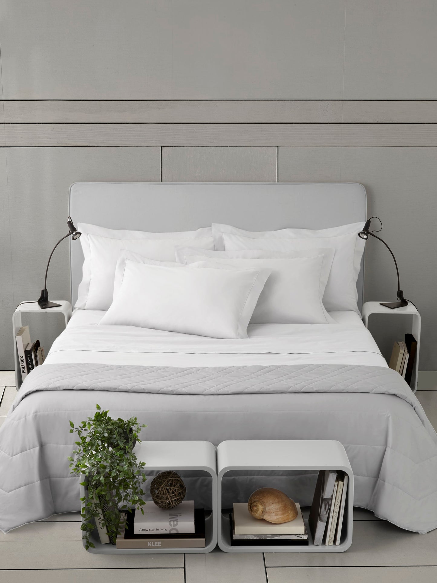 COMPLETO LENZUOLA MATRIMONIALI IN PERCALLE 80 fili ITALIA MIS. 250X300